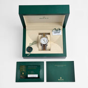 Rolex Datejust 36 126233 Stainless Steel Yellow Gold White Dial Jubilee (2024)
