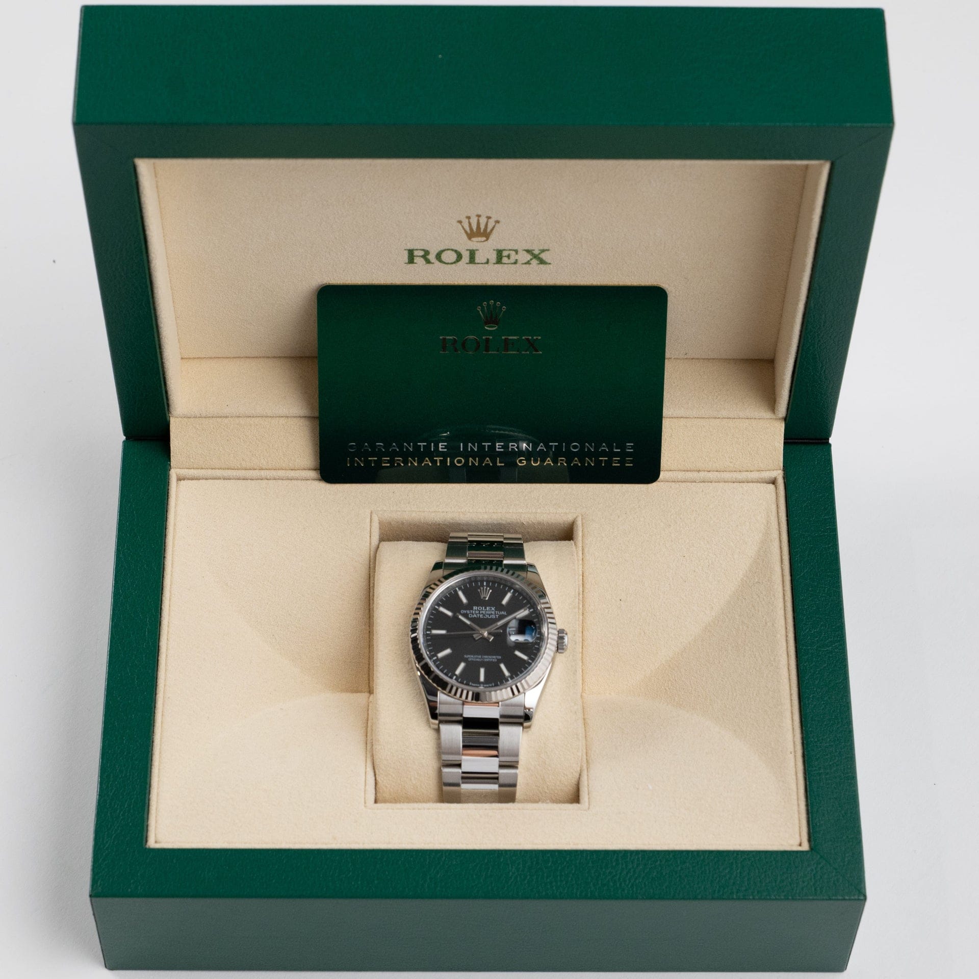 Rolex Datejust 36 126234 Stainless Steel Black Dial Oyster (2021)