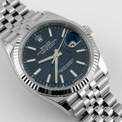 Rolex Datejust 36 126234 Stainless Steel Blue Motif Dial Jubilee (2023)