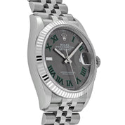 Rolex Datejust 36 126234 Stainless Steel Slate 'Wimbledon' Dial Jubilee (2025)