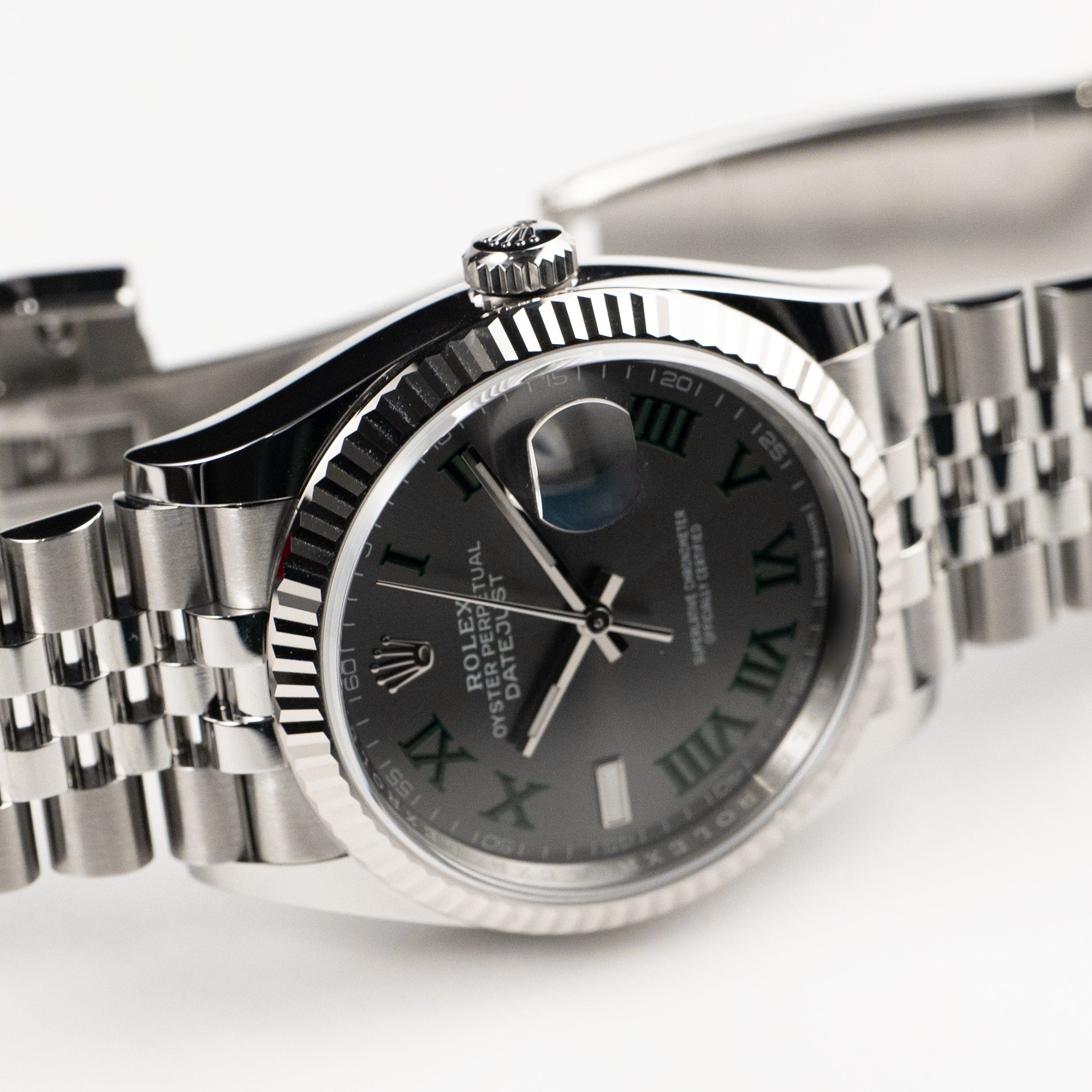 Rolex Datejust 36 126234 Stainless Steel Slate 'Wimbledon' Dial Jubilee (2026)