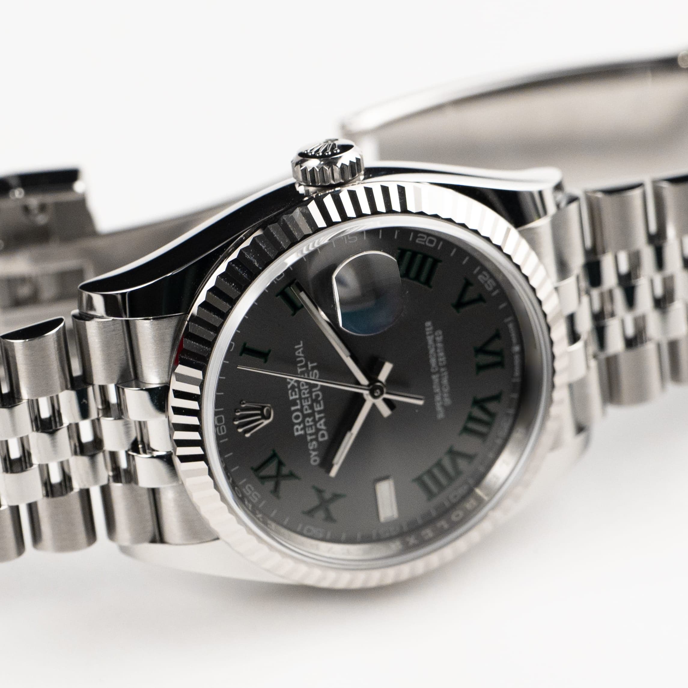 Rolex Datejust 36 126234 Stainless Steel Slate 'Wimbledon' Dial Jubilee (2026)
