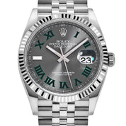 Rolex Datejust 36 126234 Stainless Steel Slate 'Wimbledon' Dial Jubilee (2026)