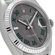 Rolex Datejust 36 126234 Stainless Steel Slate 'Wimbledon' Dial Jubilee