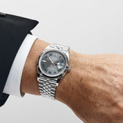 Rolex Datejust 36 126234 Stainless Steel Slate 'Wimbledon' Dial Jubilee