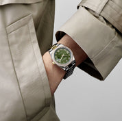 Rolex Datejust 36 126283RBR Stainless Steel Yellow Gold Olive Green Diamond Dial Diamond Bezel Oyster (2023)