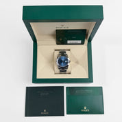Rolex Datejust 41 126300 Stainless Steel Blue Roman Dial Oyster (2024)