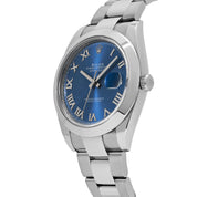 Rolex Datejust 41 126300 Stainless Steel Blue Roman Dial Oyster (2025)