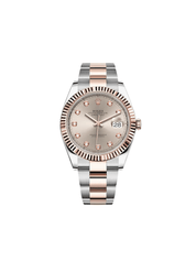 Rolex Datejust 41 126331 Rose Gold Stainless Steel Sundust Diamond Dial (2022)