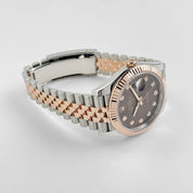Rolex Datejust 41 126331 Stainless Steel Rose Gold Chocolate Diamond Dial Jubilee (2023)