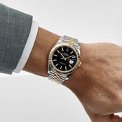 Rolex Datejust 41 126333 Stainless Steel Yellow Gold Black Dial Jubilee (2026)