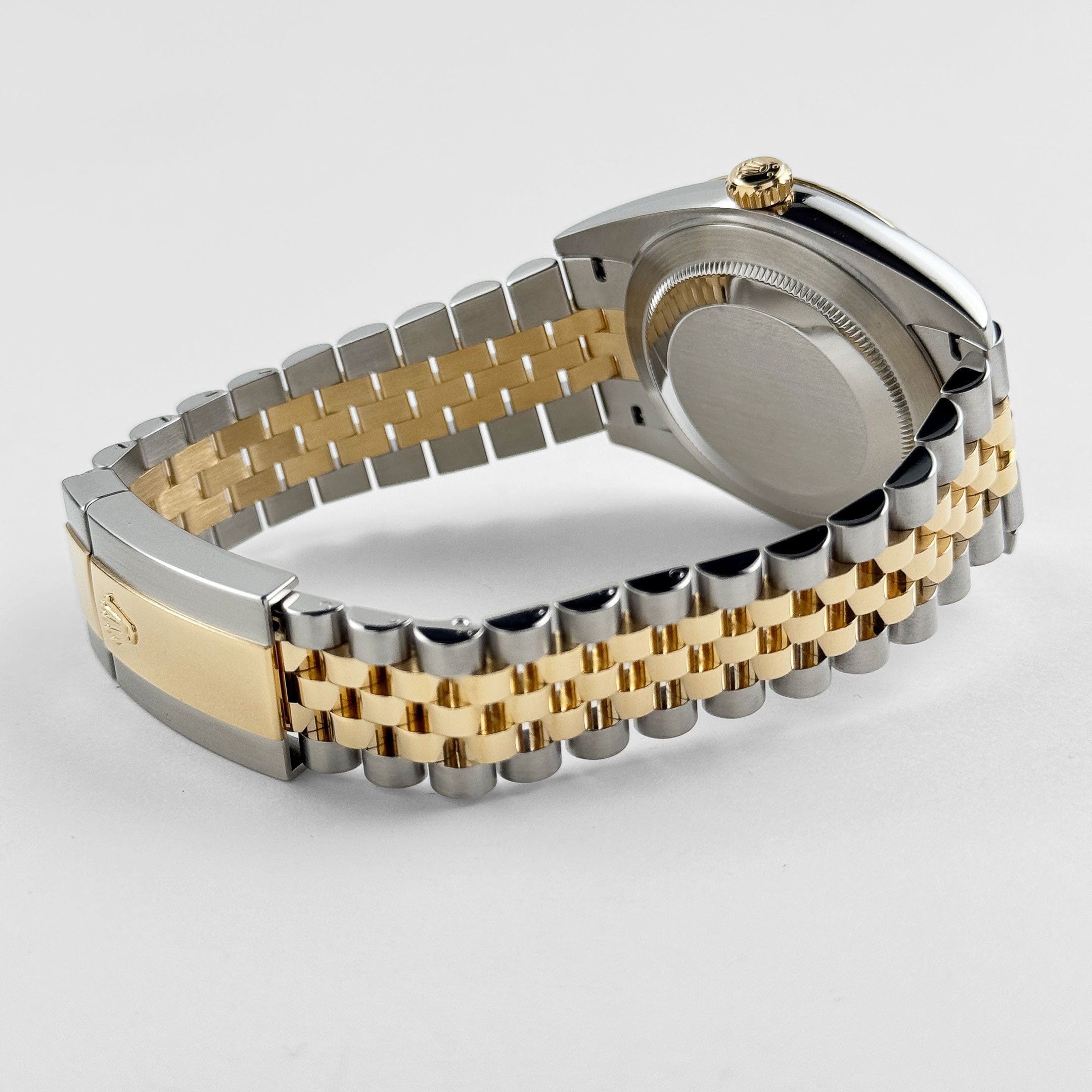 Rolex Datejust 41 126333 Stainless Steel Yellow Gold Black Diamond Dial Jubilee (2018)