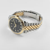 Rolex Datejust 41 126333 Stainless Steel Yellow Gold Black Diamond Dial Jubilee (2018)