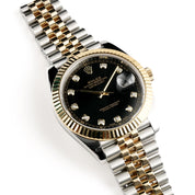 Rolex Datejust 41 126333 Stainless Steel Yellow Gold Black Diamond Dial Jubilee (2018)