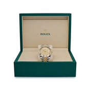 Rolex Datejust 41 126333 Yellow Gold Stainless Steel Champagne Diamond Dial Jubilee (2025)