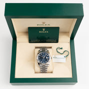 Rolex Datejust 41 126334 Stainless Steel Blue Diamond Dial Jubilee (2021)