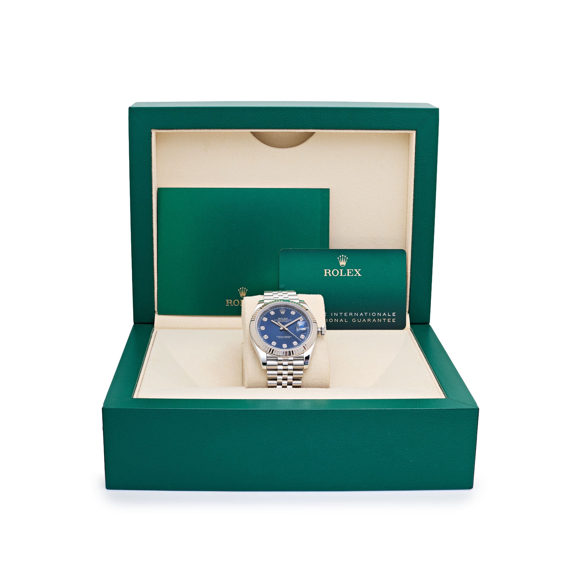 Rolex Datejust 41 126334 Stainless Steel Blue Diamond Dial Jubilee (2026)