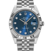 Rolex Datejust 41 126334 Stainless Steel Blue Diamond Dial Jubilee (2026)