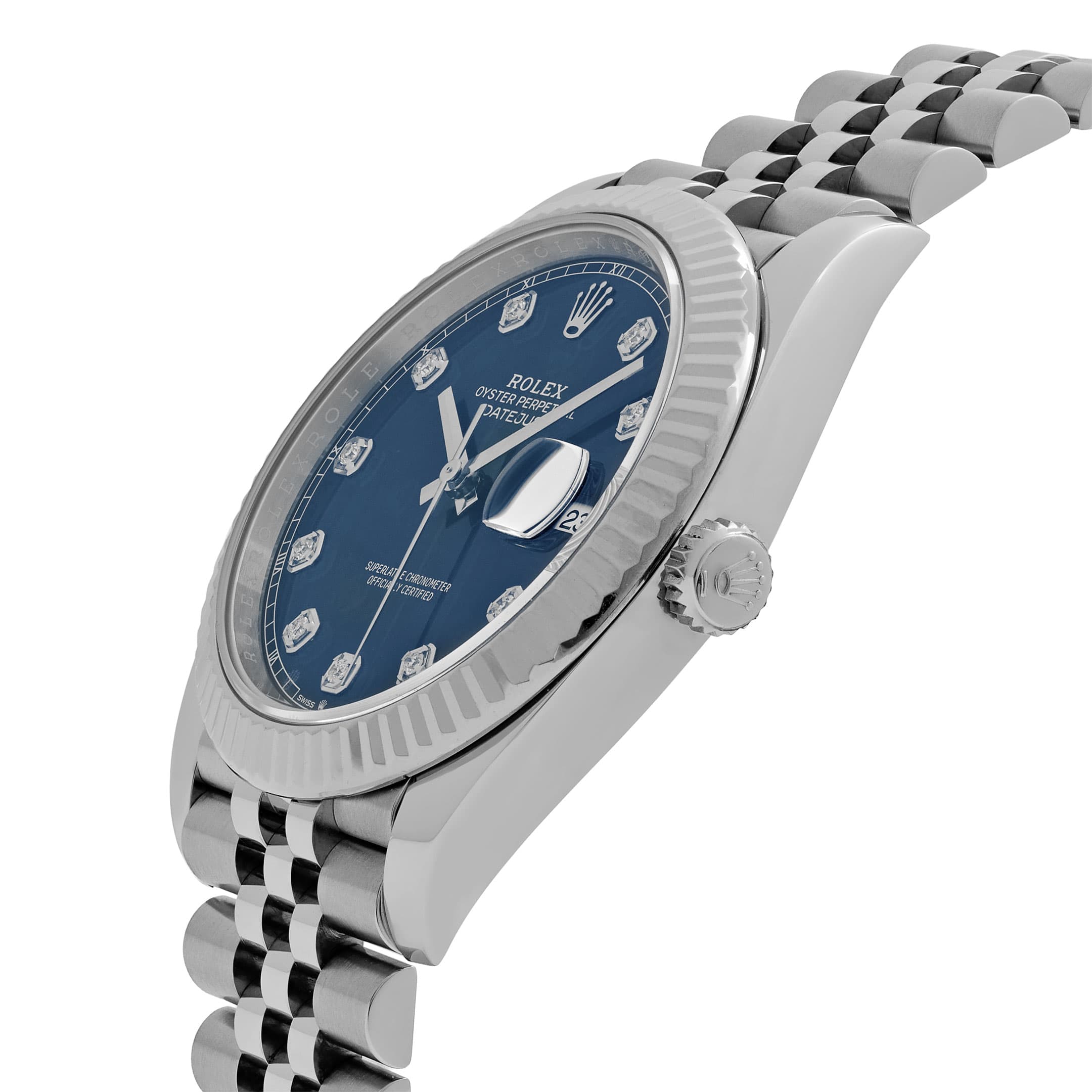Rolex Datejust 41 126334 Stainless Steel Blue Diamond Dial Jubilee (2026)