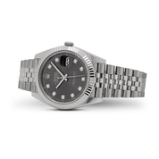 Rolex Datejust 41 126334 Stainless Steel Slate Diamond Dial Jubilee (2025)