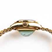 Rolex Datejust 79068 'Ladies' Yellow Gold Diamond Ruby Dial and Bezel (1995)