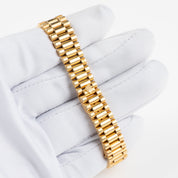 Rolex Datejust 79068 'Ladies' Yellow Gold Diamond Ruby Dial and Bezel (1995)