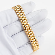 Rolex Datejust 79068 'Ladies' Yellow Gold Diamond Ruby Dial and Bezel (1995)