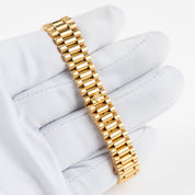 Rolex Datejust 79068 'Ladies' Yellow Gold Diamond Ruby Dial and Bezel (1995)
