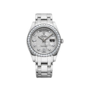 Rolex Day-Date 18946 Masterpiece Platinum Meteorite Diamond Dial and Bezel (2021)