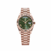 Rolex Day-Date 228235 Rose Gold Olive Green Dial (2023)