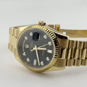 Rolex Day-Date 36 118238 Yellow Gold Black Diamond Dial (2006/2007)