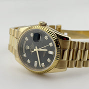 Rolex Day-Date 36 118238 Yellow Gold Black Diamond Dial (2006/2007)