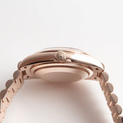 Rolex Day-Date 36 128235 Rose Gold Brown Ombre Diamond Dial (2022)
