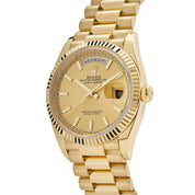 Rolex Day-Date 36 128238 Yellow Gold Champagne Dial