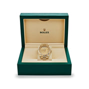 Rolex Day-Date 36 128238 Yellow Gold Champagne Dial