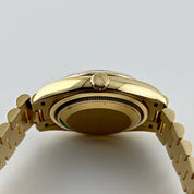 Rolex Day-Date 36 128238 Yellow Gold Green Diamond Dial (2025)