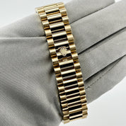Rolex Day-Date 36 128238 Yellow Gold Green Ombré Diamond Dial