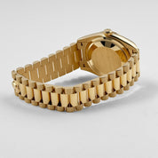 Rolex Day-Date 36 128238 Yellow Gold Green Ombre Roman Numeral Dial (2024)