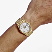 Rolex Day-Date 36 128238 Yellow Gold White Roman Numerals Dial
