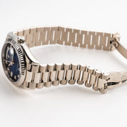Rolex Day-Date 36 128239 White Gold Blue Ombre Diamond Dial (2023)