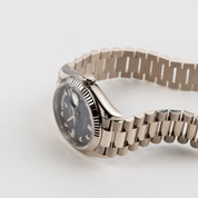 Rolex Day-Date 36 128239 White Gold Blue Ombre Diamond Dial (2023)