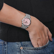 Rolex Day-Date 36 128239 White Gold Pink Opal Diamond Roman Numerals Dial (2025)