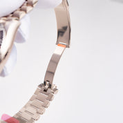 Rolex Day-Date 36 128239 White Gold Pink Opal Diamond Roman Numerals Dial (2025)