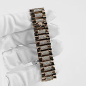 Rolex Day-Date 36 128345RBR Rose Gold Eisenkiesel Diamond Dial Diamond Bezel (2022)