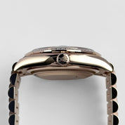 Rolex Day-Date 36 128345RBR Rose Gold Eisenkiesel Diamond Dial Diamond Bezel (2022)