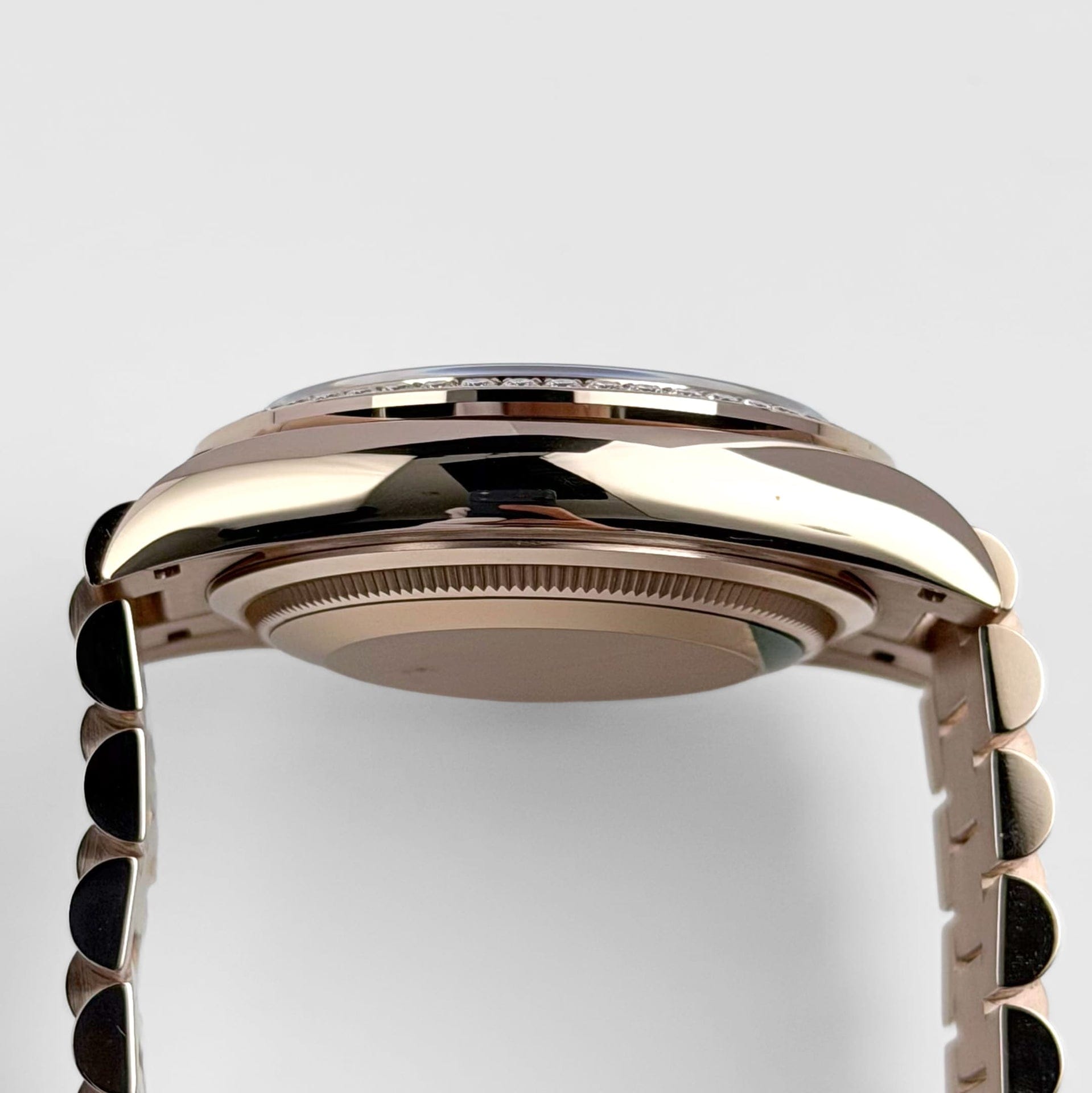 Rolex Day-Date 36 128345RBR Rose Gold Eisenkiesel Diamond Dial Diamond Bezel (2022)