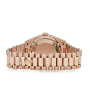 Rolex Day-Date 36 128345RBR Rose Gold Rainbow Diamond Pave Dial (2021)