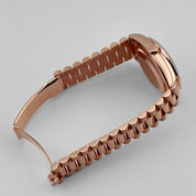 Rolex Day-Date 36 128345RBR Rose Gold Rainbow Diamond Pave Dial Diamond Bezel (2025)