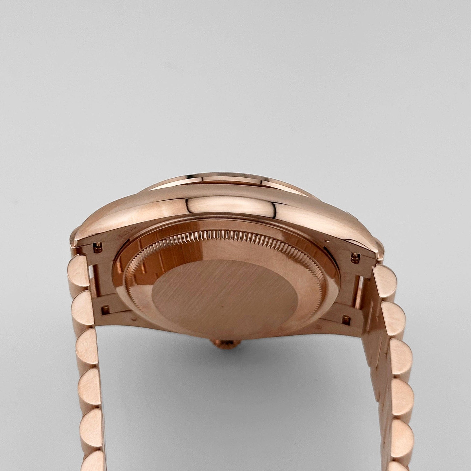 Rolex Day-Date 128345RBR Rose Gold Mother of Pearl Diamond Bezel (2025)