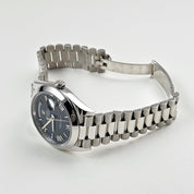 Rolex Day-Date 40 228206 Platinum Blue Dial (2022)